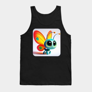 Animals, Insects and Birds - Butterfly #13 Tank Top